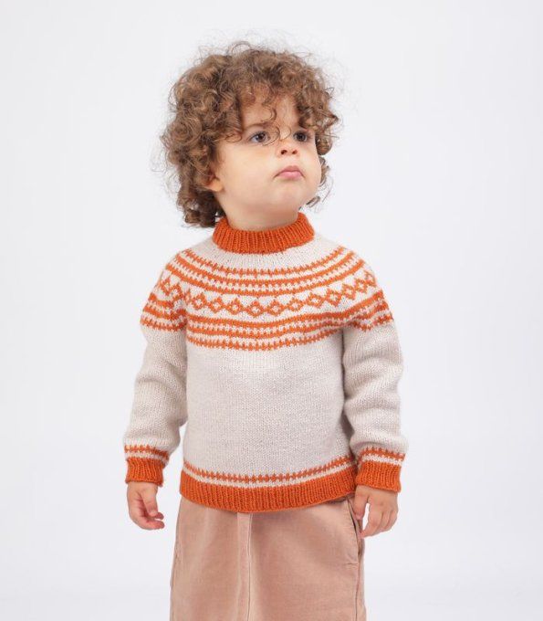 Kit tricot - Pull Andrea