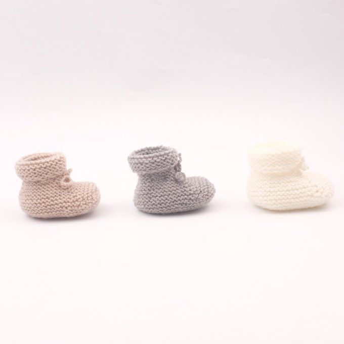 Kit tricot - Chaussons Marcelline