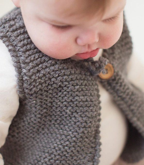 Kit tricot - Gilet Balthazar