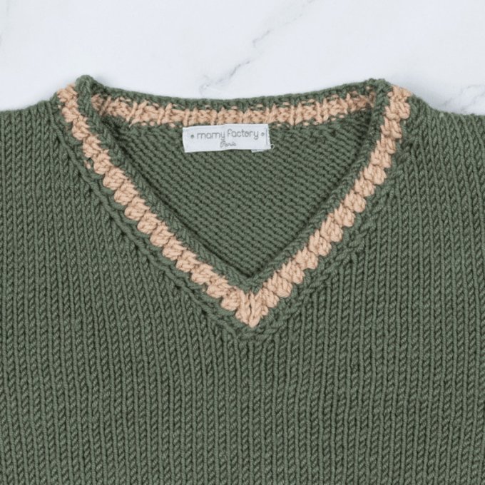 Modèle tricot PDF -  Pull Audoin