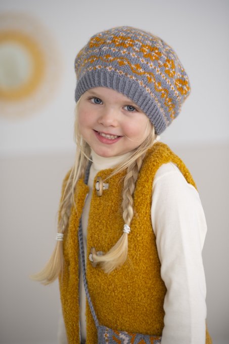 Modèle tricot PDF - Beret Anne