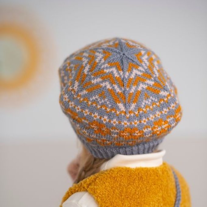 Modèle tricot PDF - Beret Anne