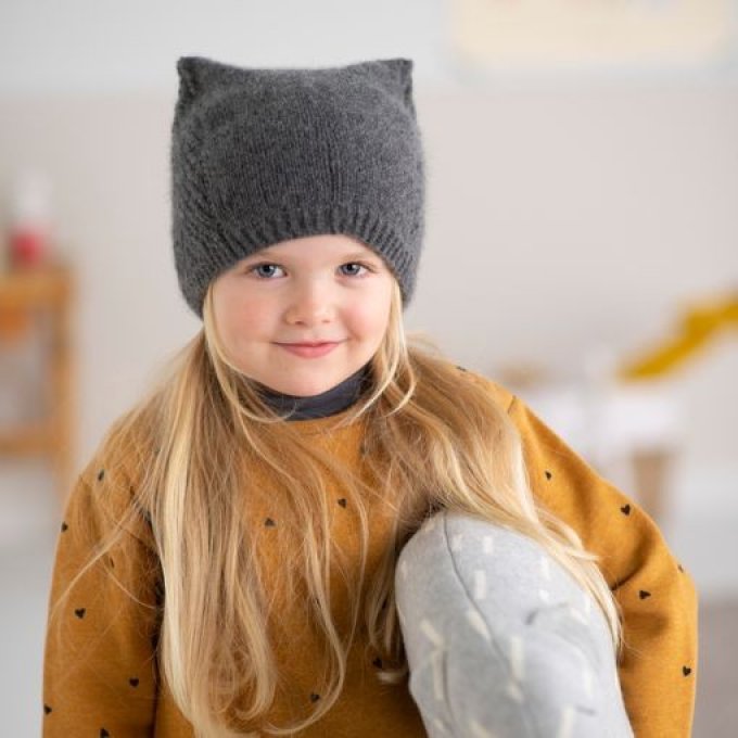 Modèle tricot PDF - Bonnet Albertine