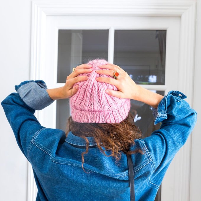 Modèle tricot PDF - Bonnet Lara