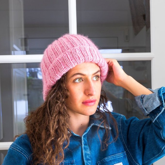 Modèle tricot PDF - Bonnet Lara