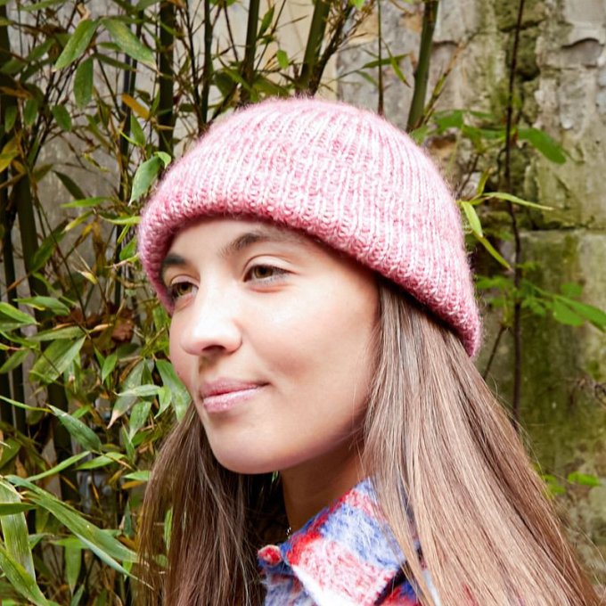 Modèle tricot PDF - Bonnet Lea