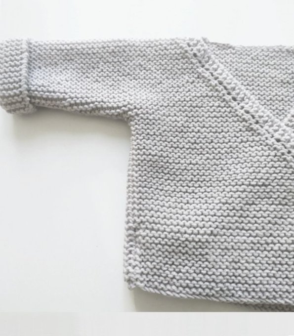 Modèle tricot PDF - Brassière Alix