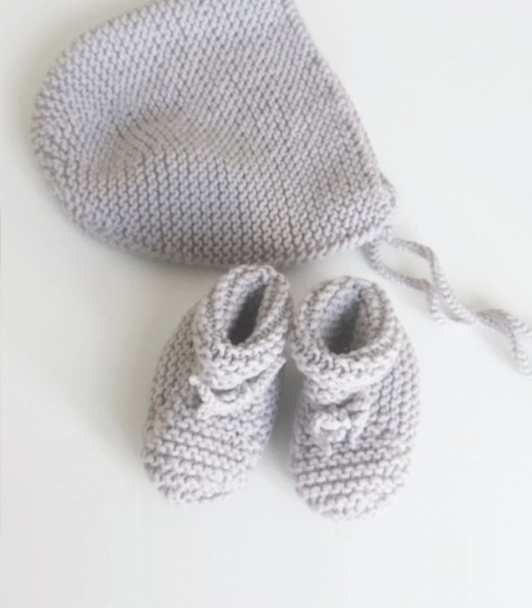 Patron tricot - Chaussons Alix