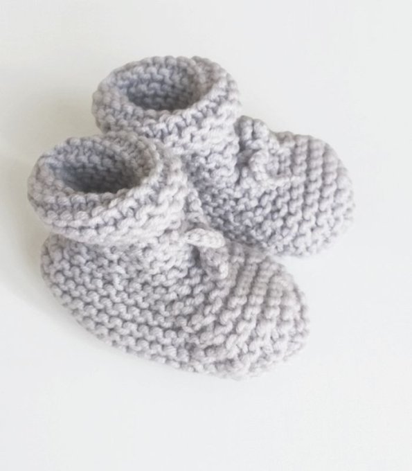 Patron tricot - Chaussons Alix