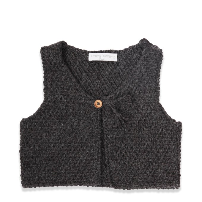 Modèle tricot PDF - Gilet Lucien