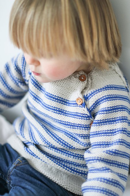 Modèle tricot PDF - Pull Georges