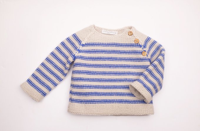 Modèle tricot PDF - Pull Georges