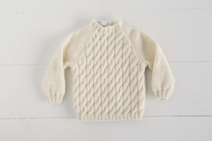 Modèle tricot PDF - Pull Albert