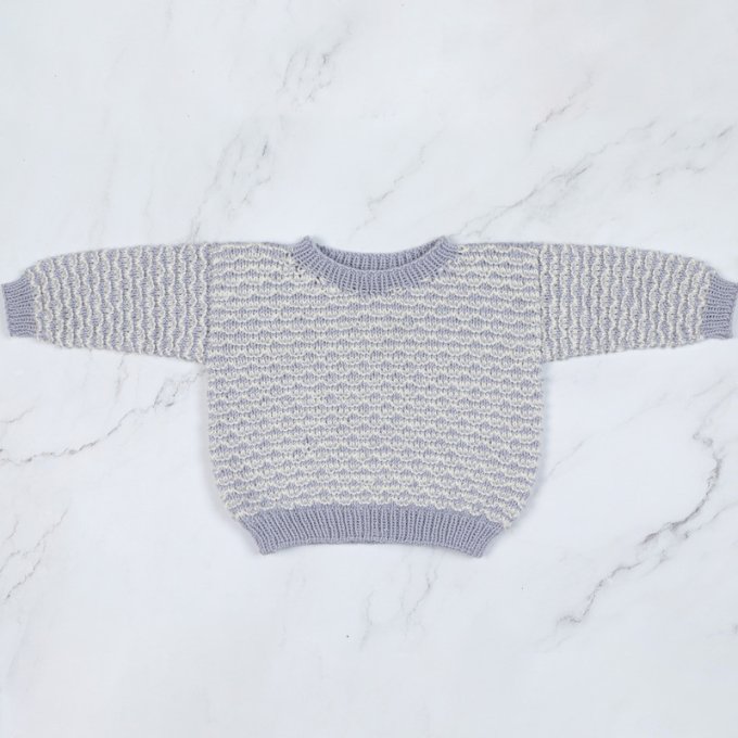 Modèle tricot PDF -  Pull Summer