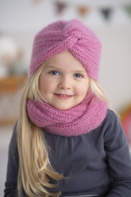 Modèle tricot PDF - Snood Amelie