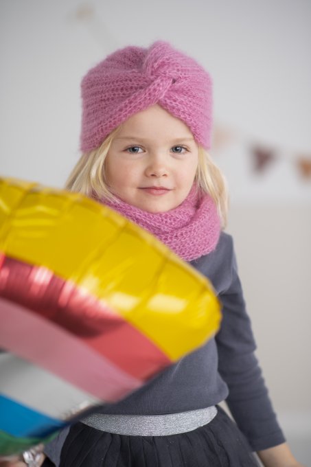 Modèle tricot PDF - Turban Amelie