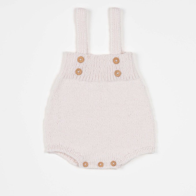 Modèle tricot Barboteuse Charlie