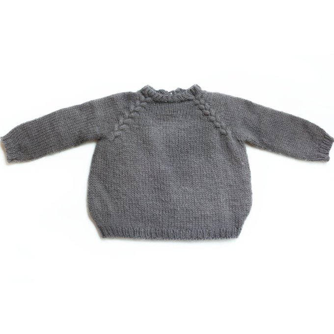 Modèle tricot PDF - Pull Céline